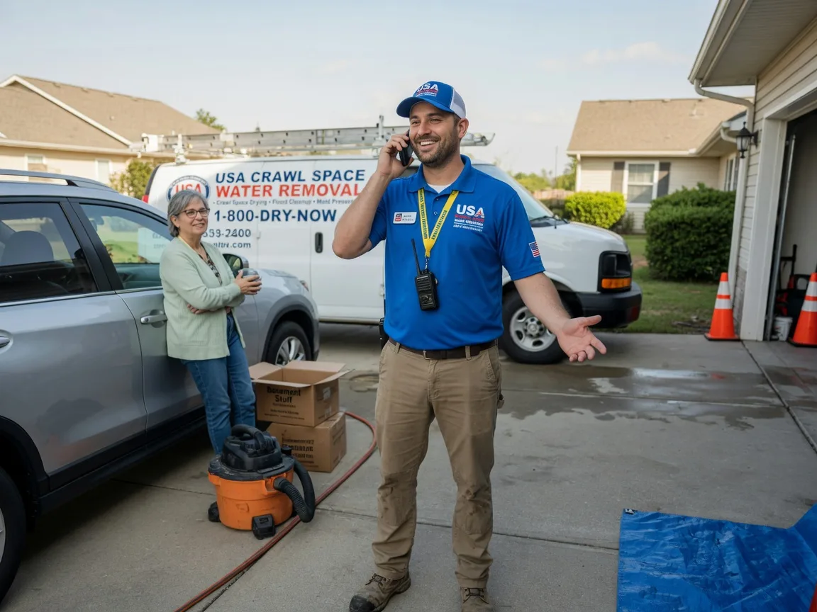 Crawl Space Water Removal Arnold, MO FAQs